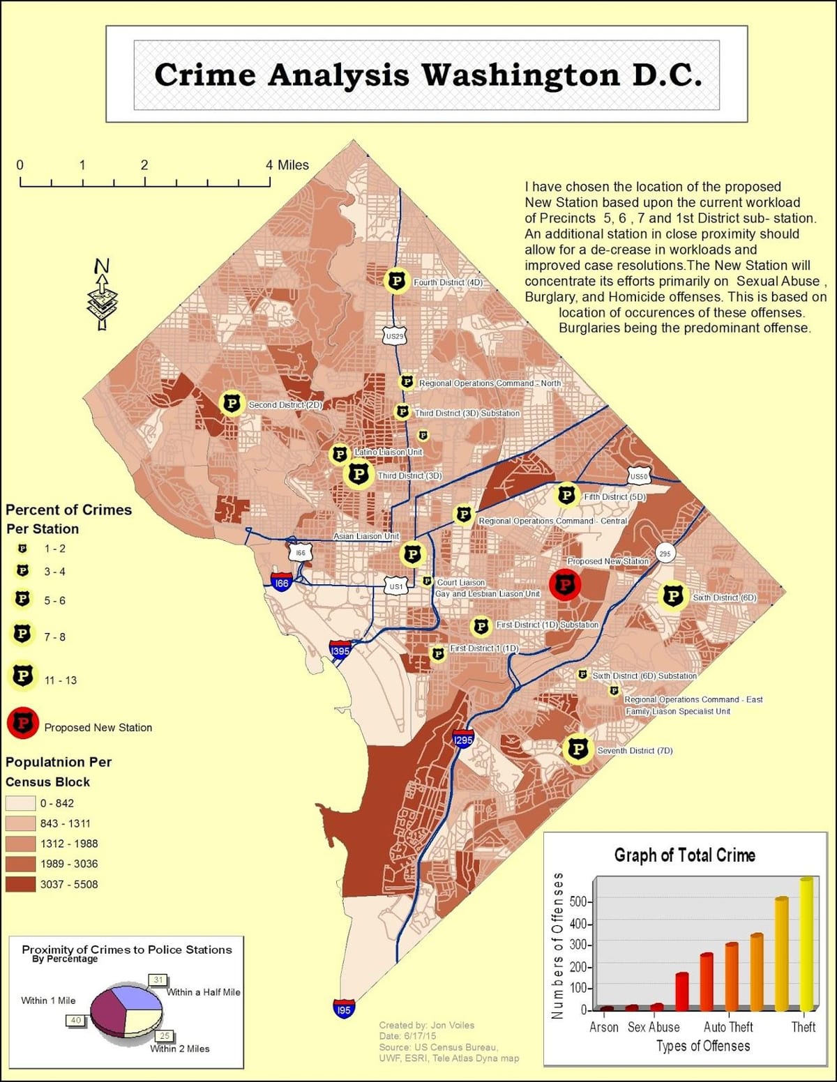 washington dc gis χάρτης