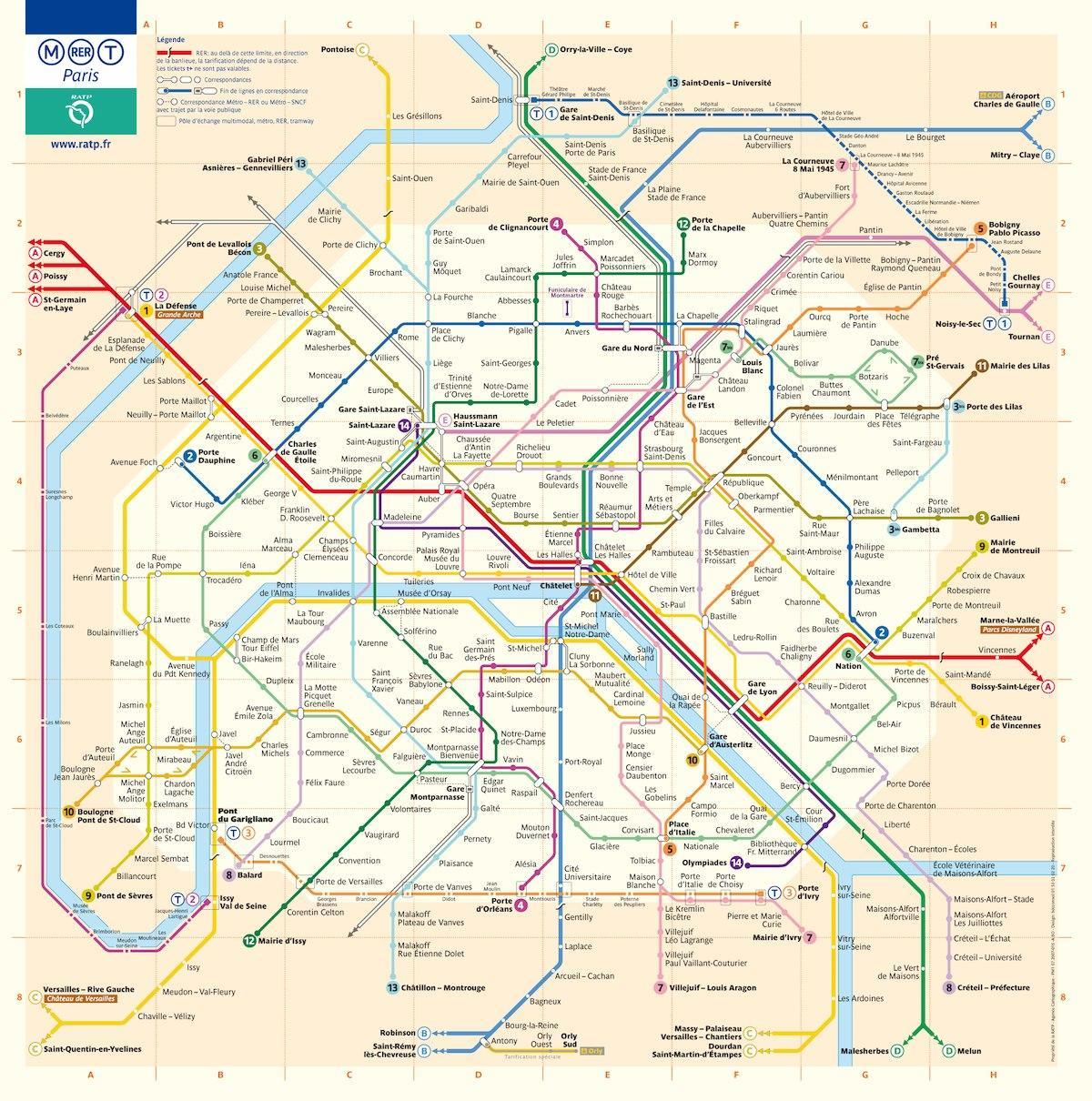 washington dc metro χάρτης με δρόμους