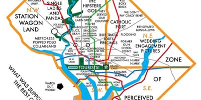 Χάρτης καταστήματος washington dc