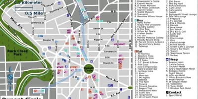 Dupont circle dc χάρτης