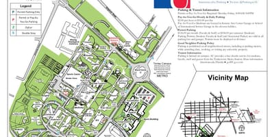 Χάρτης της campus αε