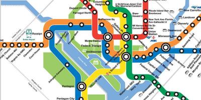 Το νέο dc metro χάρτης